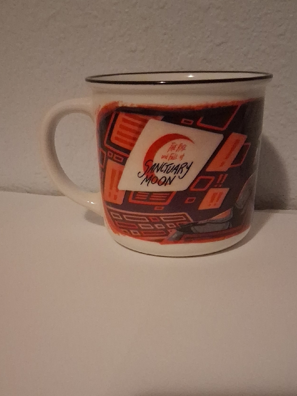 ILLUMICRATE  Murderbot Diaries " The Rise and Fall Of Sanctuary Moon" Mug
